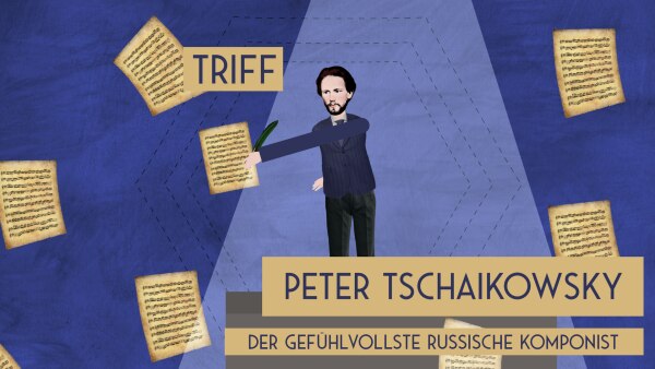 Triff Peter Tschaikowsky - Den gefühlvollsten Komponisten Russlands.  | Rechte: KiKA