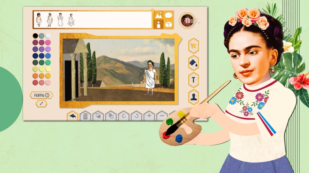 Frida Kahlos Malkasten