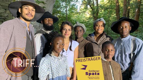 Clarissa trifft die afroamerikanische Sklavenbefreierin Harriet Tubman (Nancy Mensah-Offe), in den USA eine Ikone, die heute noch politisch bewegt. Harriet Tubman „erzählt“ ihrer Schwester durch Gesang von der bevorstehenden Flucht. 