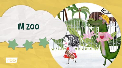 Thumbnail: Rita und das Krokodil im Zoo (Quelle: rbb)