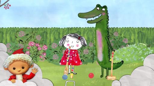 Rita und das Krokodil: Krocket; Quelle: rbb