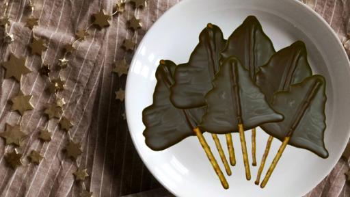 Tannenbäume aus Schokolade – Rezept für Kinder | KiKA