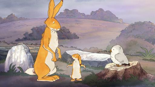 Rechte: KiKA/SLR Productions Australia Pty.Ltd./Scrawl Studios Pte Ltd./hr/ARD Der kleine braune Hase, weiß nicht, wie man sich eine Geschichte ausdenkt.