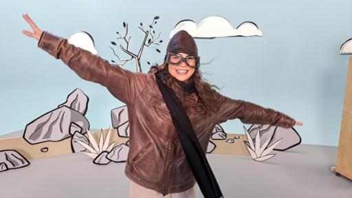 Anna und das wilde Wissen | Rechte: BR | Text und Bild Medienproduktion GmbH & Co. KG | Matthias Kraus Z wie Zugvögel | Anna würde gerne fliegen wie ein Vogel.