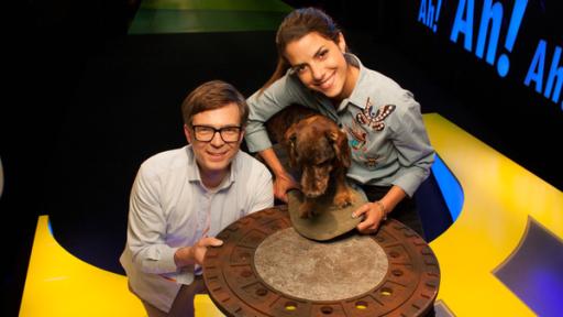 Lumpi, platz! | Rechte: WDR Clarissa und Ralph im Studio