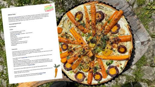 Download Rezept Möhrentarte