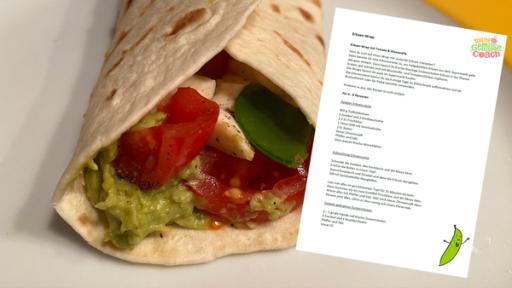 Rezept Erbsen-Wrap Rezept Erbsen-Wrap