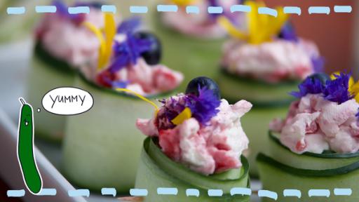 Rezept Gurke-Erdbeer-Röllchen | Rechte: KiKA